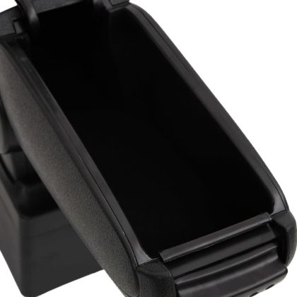 Подлакътник за кола черен 12x34x(35-47) см ABS