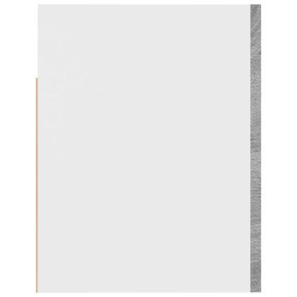 Висящ шкаф "Lyon", сив, цвят сонома, 60x31x40 см, инженерно дърво