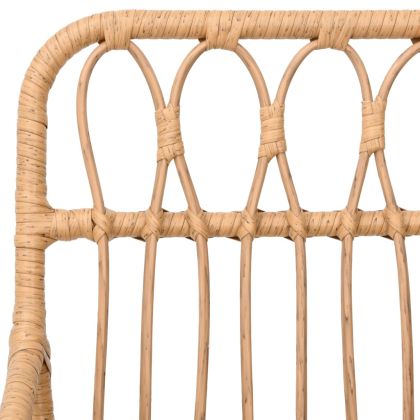 Градински трапезен комплект от 5 части, полиратан