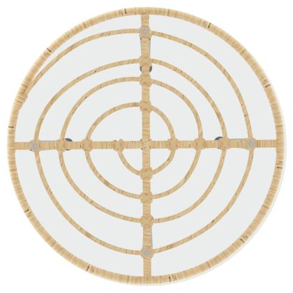 Градински трапезен комплект от 5 части, полиратан