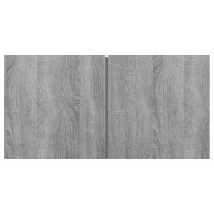 Комплект ТВ шкафове от 5 части, сив сонома, инженерно дърво