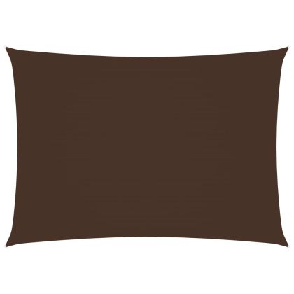 Платно-сенник, Оксфорд текстил, правоъгълно, 5x7 м, кафяво
