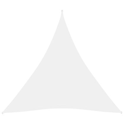 Платно-сенник, Оксфорд плат, триъгълно, 6x6x6 м, бяло