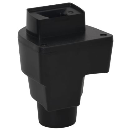 Подлакътник за кола черен 15,5x32x(41-54) см ABS