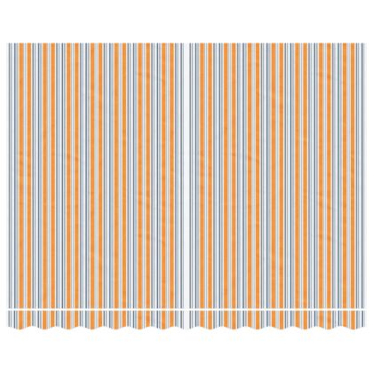 Резервно платнище за тенти, разноцветни ивици, 3,5x2,5 м