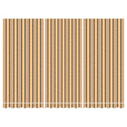 Резервно платнище за тенти, разноцветни ивици, 4,5x3 м