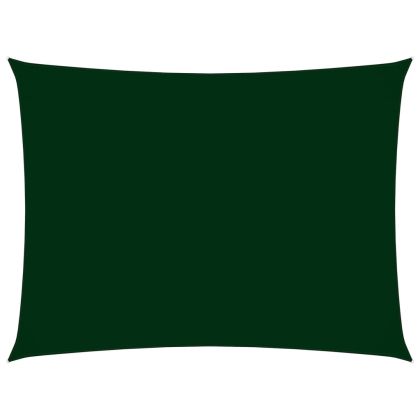 Платно-сенник Оксфорд плат правоъгълно 2,5x4,5 м тъмнозелено