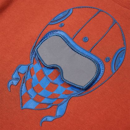 Детски суитшърт, светлоръждив, 128