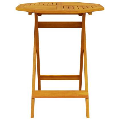 Сгъваем бистро комплект от 3 части, акация масив