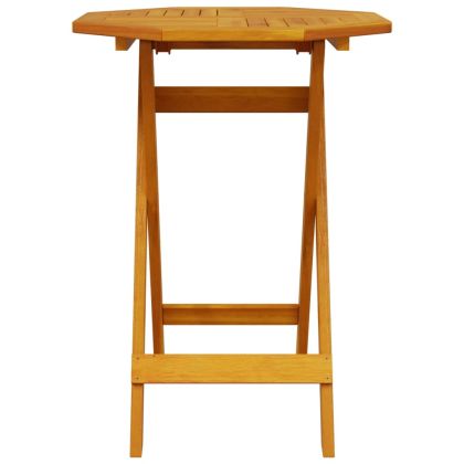 Сгъваем бистро комплект от 3 части, акация масив