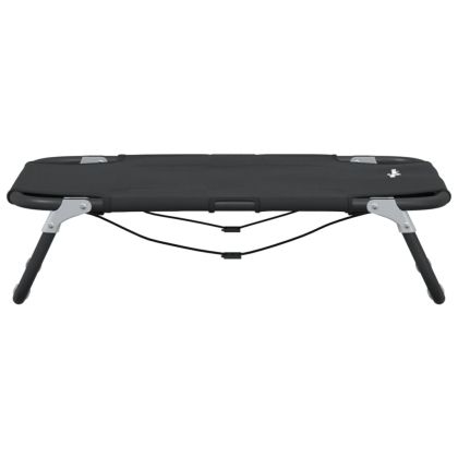 Кучешко легло, сгъваемо, антрацит, Оксфорд плат и стомана