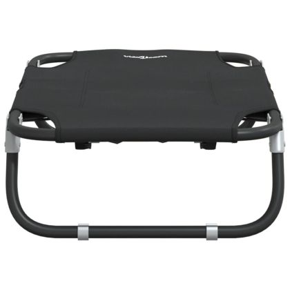 Кучешко легло, сгъваемо, антрацит, Оксфорд плат и стомана