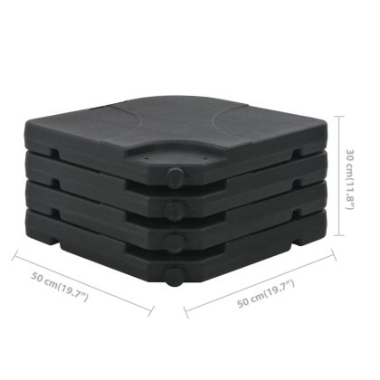 Алуминиев градински чадър, с преносима основа, таупе