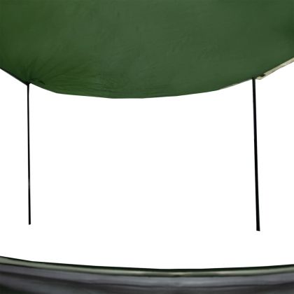 Къмпинг палатка за 2 души, зелена, водоустойчива