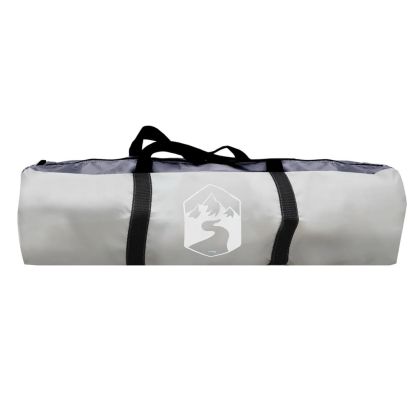 Парти палатка, бяло и сиво, водоустойчива