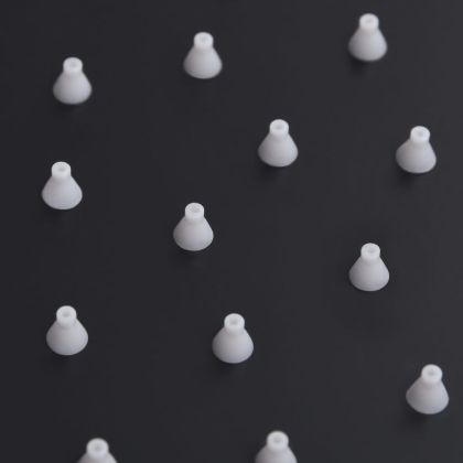 Rainshower душ пита, инокс, 20 см, кръгла, черна