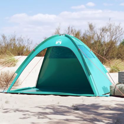 Плажна палатка, морскозелено, водоустойчива