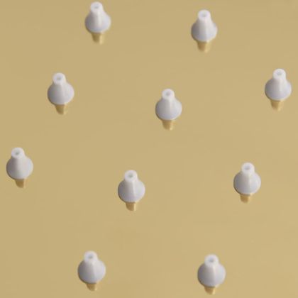 Rainshower душ пита, инокс, 30x30 cм, квадратна, златиста