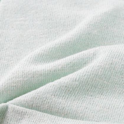 Детски къси панталони с шнурове, светла мента микс, 116