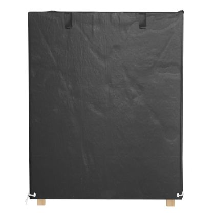 Калъфи за пейки люлки 2 бр 8 капси 125x90x135/165 см полиетилен