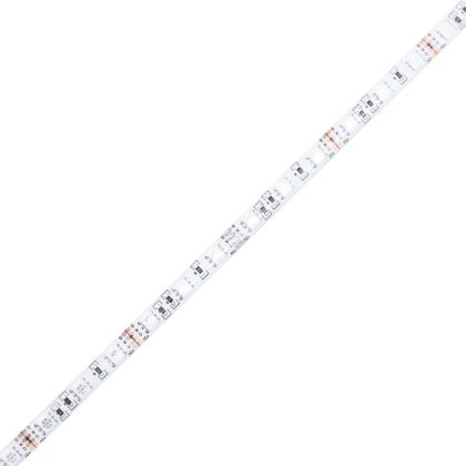 Рамка за легло с LED осветление бяла 160x200 см инженерно дърво