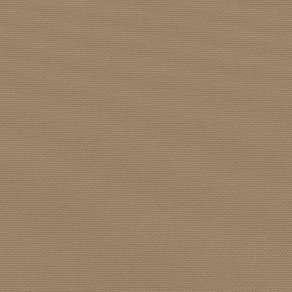 Прибираща се странична тента, таупе , 100x600 см