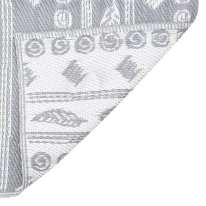 Килим за открито, ARAKIL сив, 120x180 см, PP