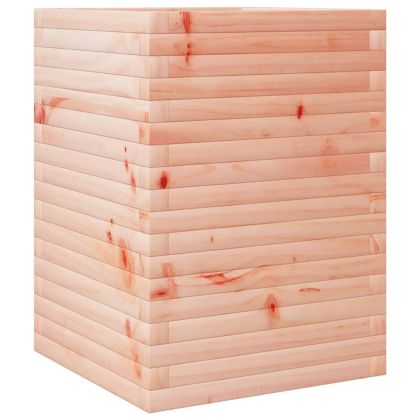 Градинска кашпа, 50x50x68,5 см, масивна дугласка дървесина