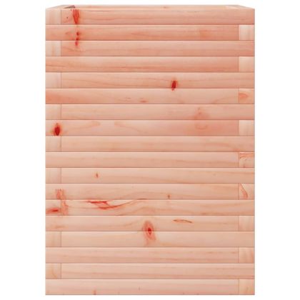 Градинска кашпа, 50x50x68,5 см, масивна дугласка дървесина