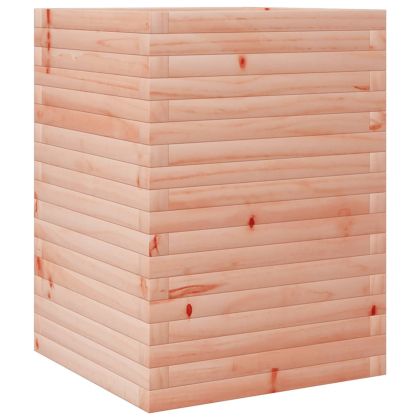 Градинска кашпа, 50x50x68,5 см, масивна дугласка дървесина