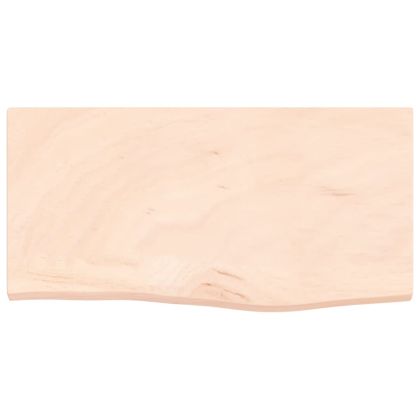 Плот за баня 60x30x2 см необработено масивно дърво