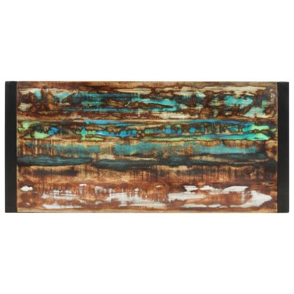 Трапезна маса, 120x55x76 cм, регенерирано дърво масив