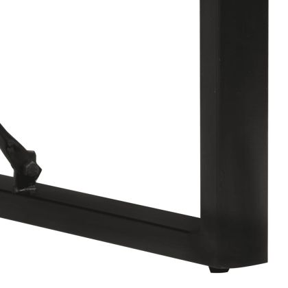 Трапезна маса, 120x55x76 cм, регенерирано дърво масив