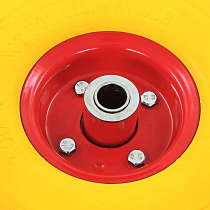 Колела за транспортна количка 4 бр твърд PU 3,00-4 (245x82)