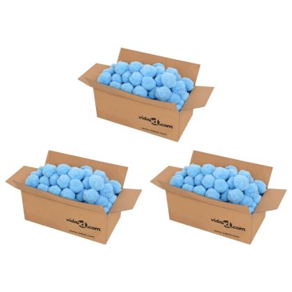Антибактериални филтърни топки за басейн сини 2100 г полиетилен