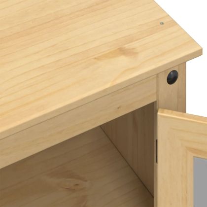 Шкаф за баня "Corona" 50x40x185 см бор масив