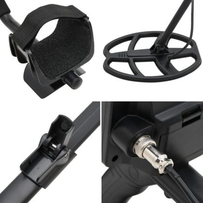 Металдетектор 20 см дълбочина на търсене LCD дисплей