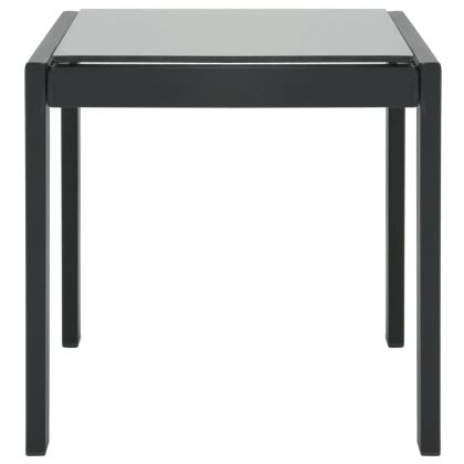 Шезлонги, 2 бр, с масичка, textilene и стомана