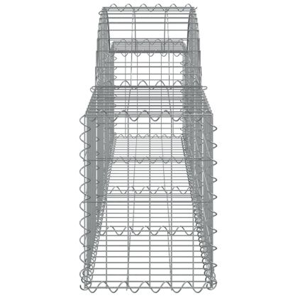 Габионни кошници арка 15 бр 200x30x40/60 см поцинковано желязо