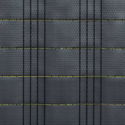 Балконски паравани, 5 бр, антрацит, 255x19 см, полиратан