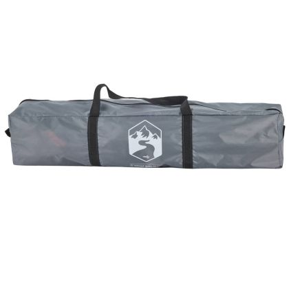 Къмпинг палатка 3-местна сиво-оранжева бързо освобождаване