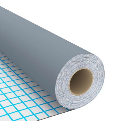 Самозалепващо фолио за мебели, сиво, 500х90 см, PVC