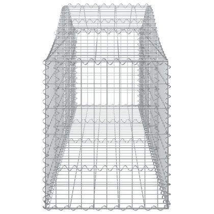 Дъговидна габионна кошница 200x50x60/80 см поцинковано желязо