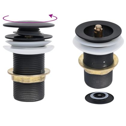 Мивка за баня с кран и сифон, златисто закалено стъкло