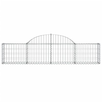 Габионни кошници арка 11 бр 200x30x40/60 см поцинковано желязо