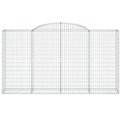 Габионни кошници арка 5 бр 300x50x160/180 см поцинковано желязо