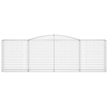 Габионни кошници арка 3 бр 400x50x120/140см поцинковано желязо