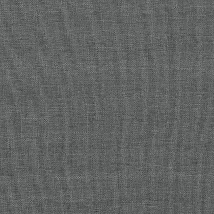 Канапе с матрак, тъмносиво, 100x200 см, плат