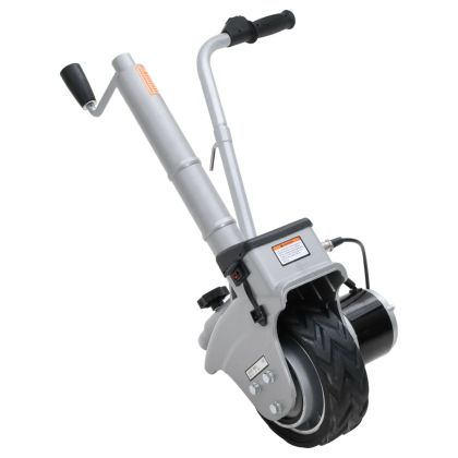 Алуминиево моторизирано опорно колело за ремарке 12 V 350 W