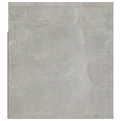 Нощни шкафчета за стенен монтаж 2 бр бетонно сиви 50x36x40 см
